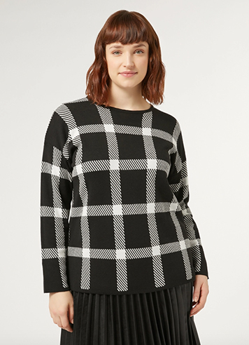 Cotton and cashmere sweater avio Marina Rinaldi